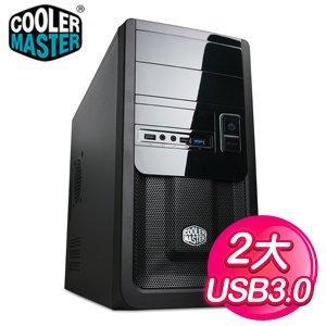 酷碼 RC-343 U3(M-ATX) 黑化特仕版 可光碟 附2顆風扇