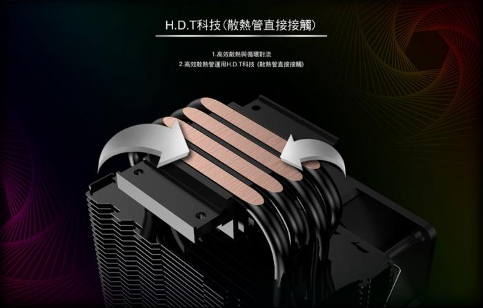 Xigmatek Windpower WP964 RGB CPU散熱器