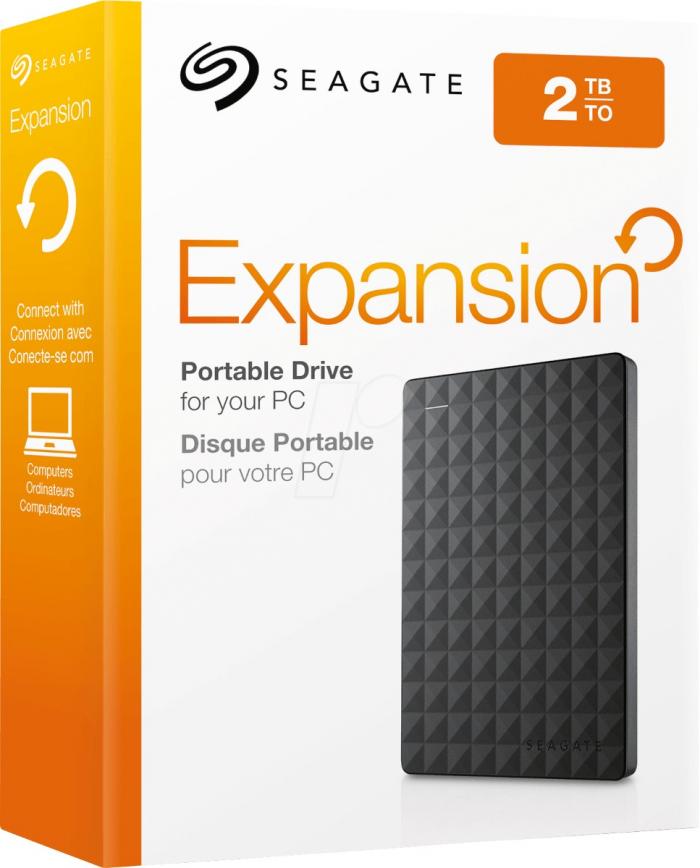 Seagate Expansion 新黑鑽 2TB 薄型