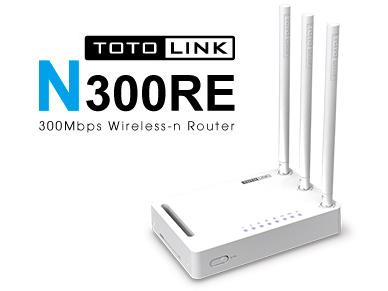 TOTOLINK N300RE(三天線)+N150USM 無線網卡