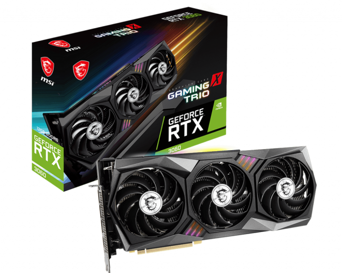 微星 RTX 3060 GAMING X TRIO 12G