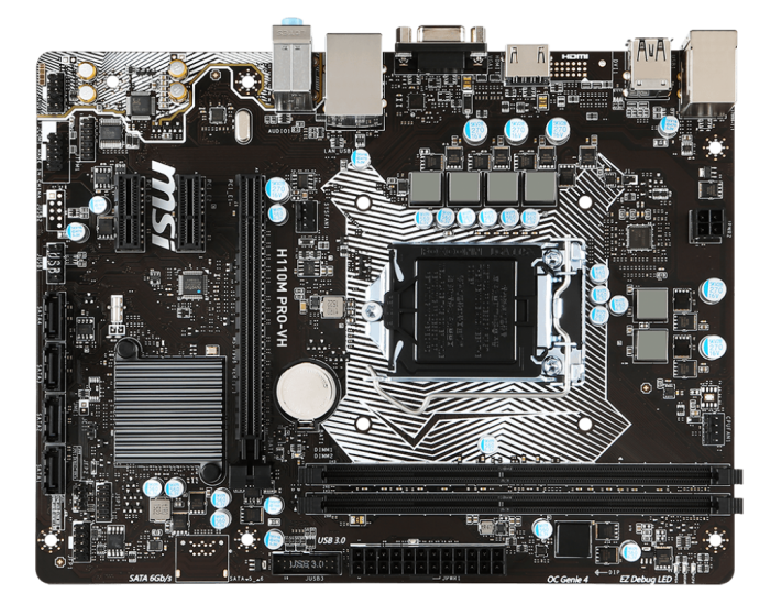 微星 H110M PRO-VH DDR4