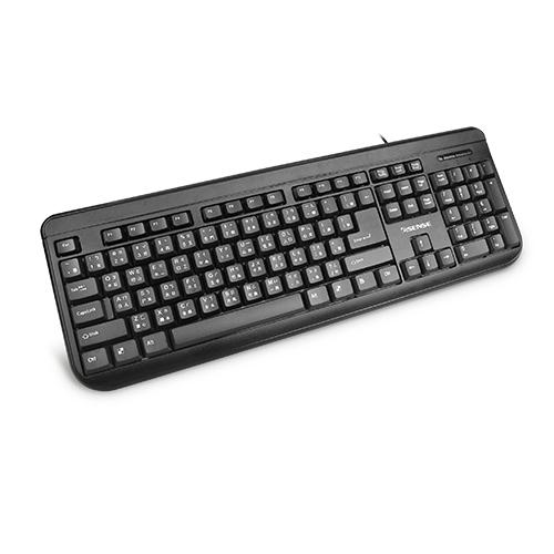 Esense 逸盛 3510 USB防潑水標準鍵盤 (黑色)