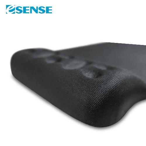 Esense P360 舒壓護腕+鼠墊 黑色