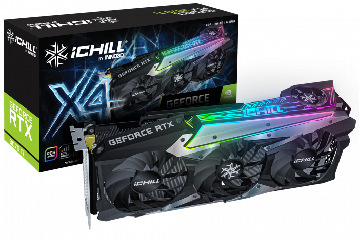 INNO3D RTX3070Ti  ICHILL X4 8G LHR