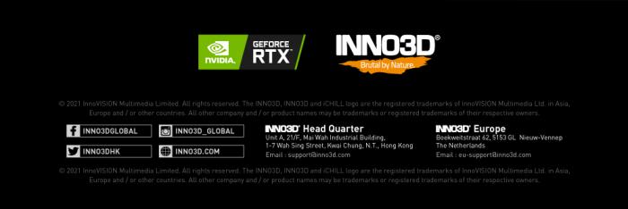 INNO3D RTX3060 TWIN X2 OC LHR 12G