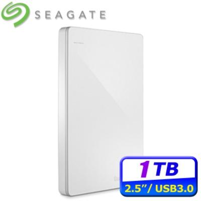 SEAGATE Backup Plus slim 1TB 白色 三年保 天空不要為我掉眼淚