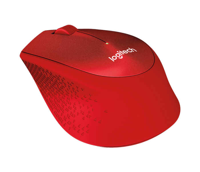 羅技 M331 SilentPlus 靜音滑鼠 紅 送羅技鼠墊