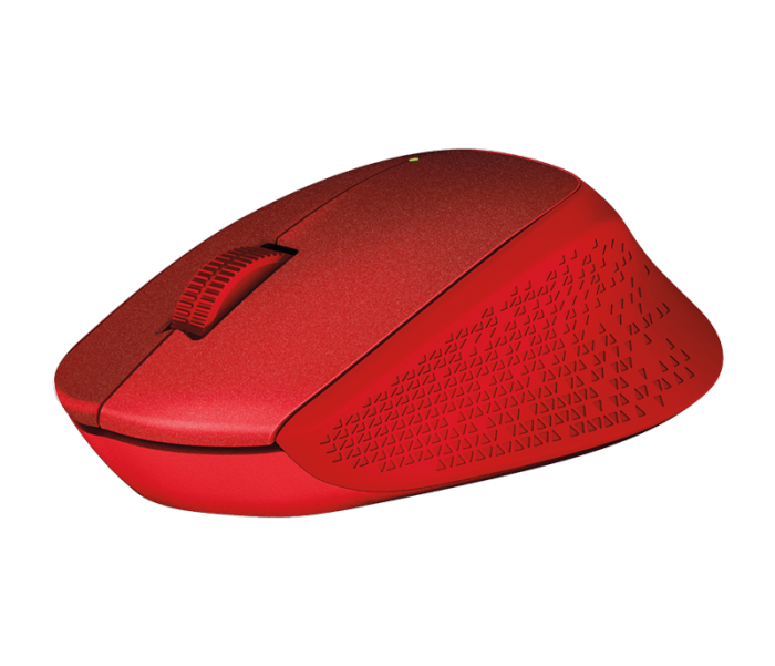 羅技 M331 SilentPlus 靜音滑鼠 紅 送羅技鼠墊
