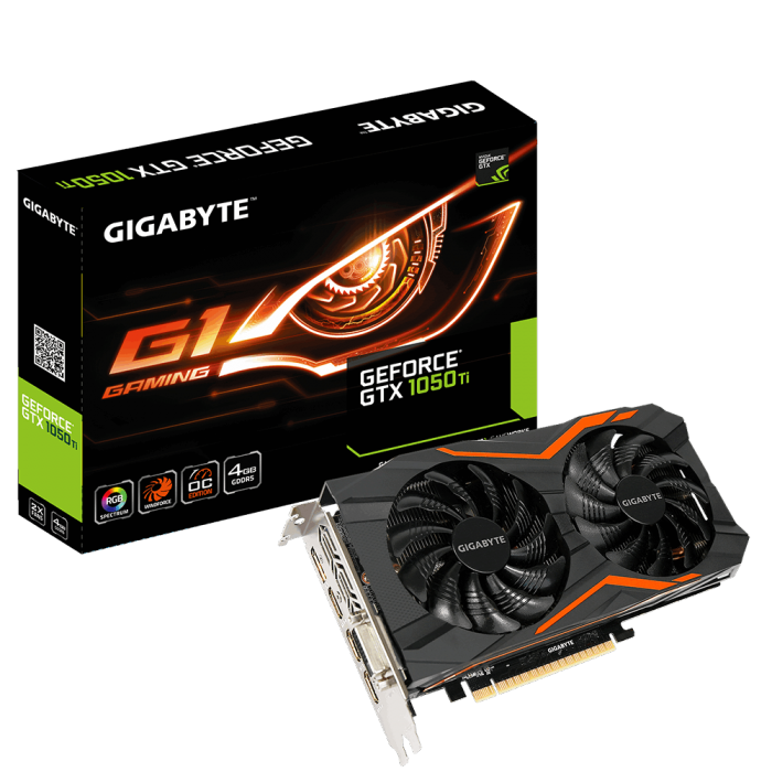 技嘉 GTX1050Ti G1 Gaming-4G