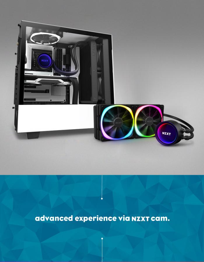 NZXT Kraken X53 24cm水冷排 RGB冷頭+RGB風扇 (買12代U送扣具)