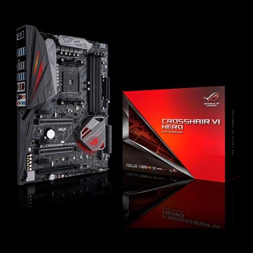 華碩 ROG CROSSHAIR VI HERO 可裝AM3散熱器