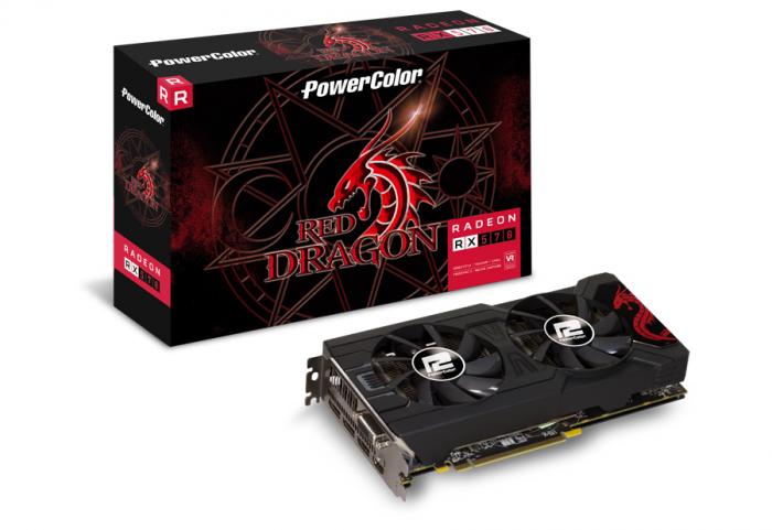 撼訊 AXRX 570 4GBD5-3DHD/OC 紅龍 無D-SUB