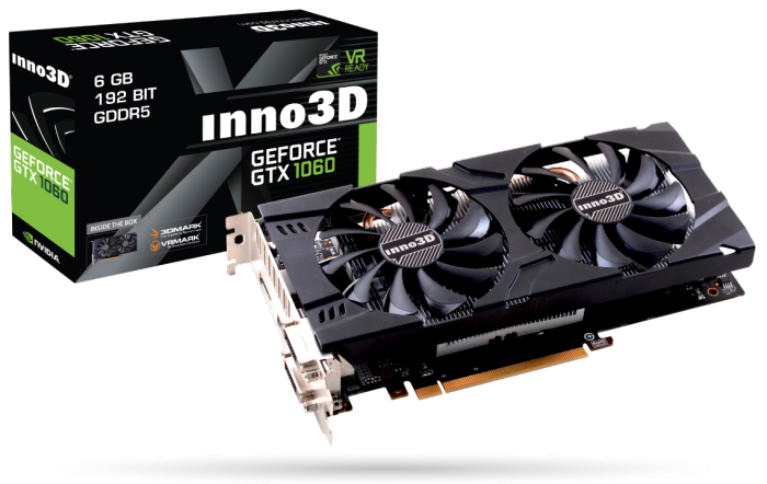 INNO3D GTX 1060 6GB GDDR5 Twin X2