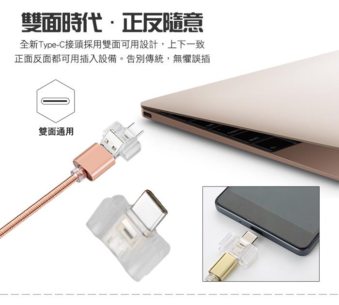 8in1 多功能OTG接頭 快速充電傳輸線 土豪金