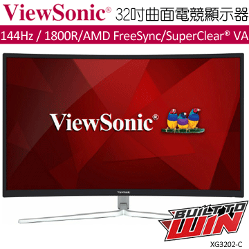 優派 XG3202-C VA曲面 福利品 可以壁掛