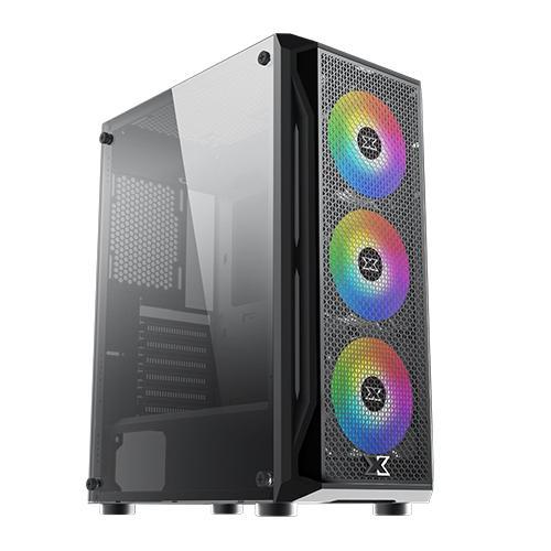Xigmatek Gaming X ARGB 金屬網孔面板 + Xigmatek 5V ARGB 控制器(分接頭+搖控器)
