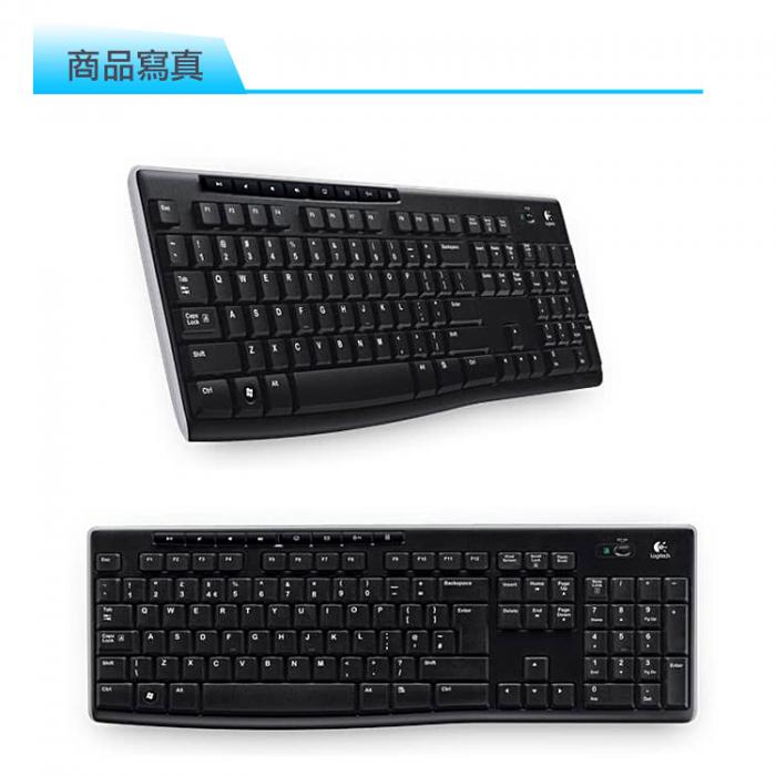 羅技 K270 無線多媒體鍵盤