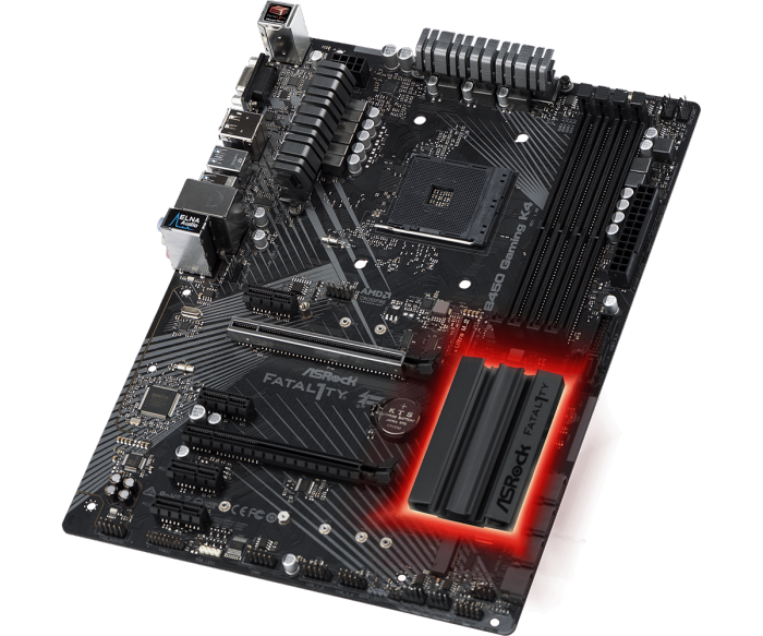 華擎 Fatal1ty B450 GAMING K4 (不支援A8-9600處理器)