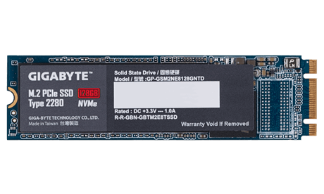 技嘉 128G M.2 PCIe 2280