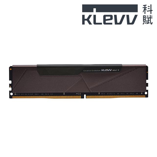 科賦 KLEVV 8G DDR4 3200 BOLT X 黑色散熱片