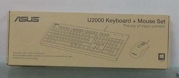 華碩 U2000 有線鍵鼠組
