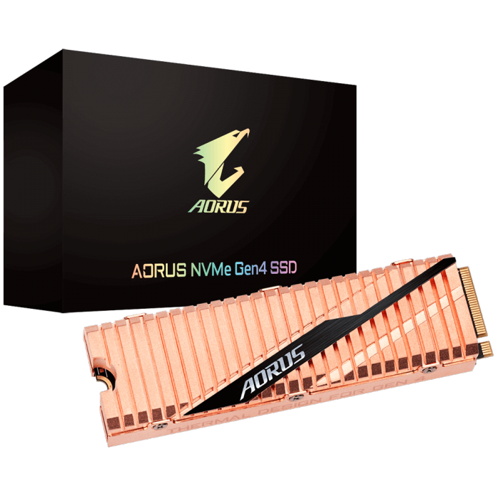 技嘉 AORUS NVMe Gen4 SSD 500G 限搭技嘉X570主機板省500