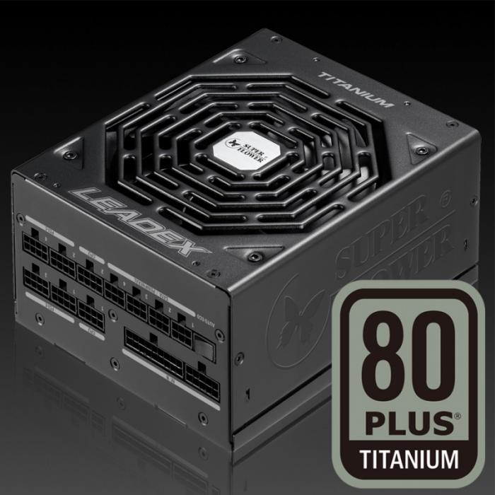 振華 Leadex Titanium 850W 鈦金牌 雙8 