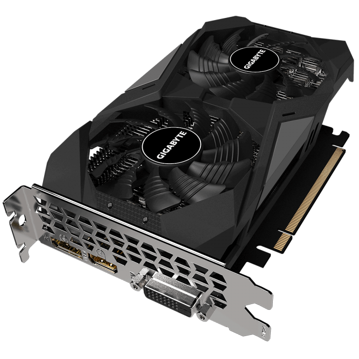技嘉 GTX1650 D6 WINDFORCE OC 4G (N1656WF2OC-4GD) - 速易購電腦