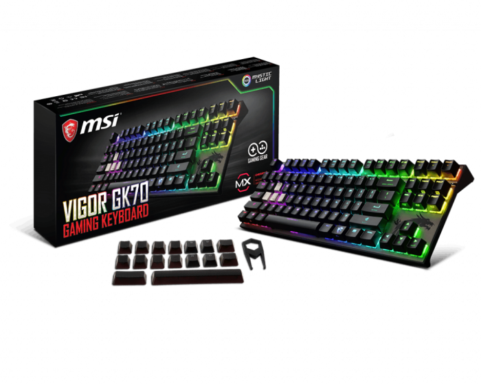 微星 Vigor GK70 CR TC 電競鍵盤 