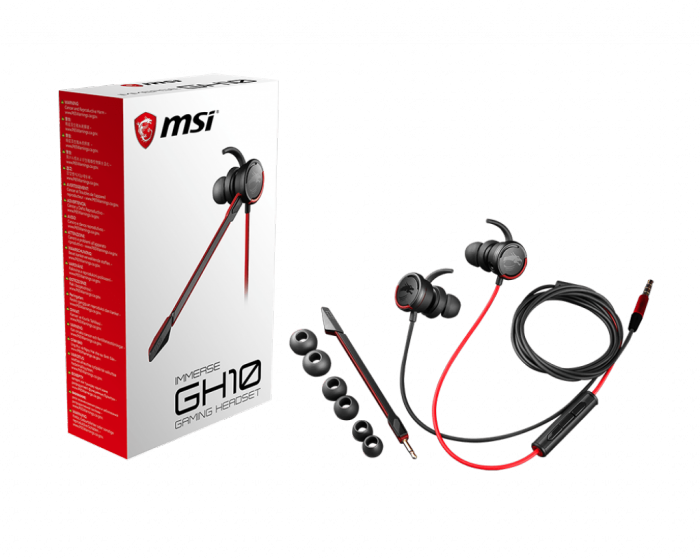 微星 Immerse GH10 gaming headest 耳塞式電競耳機