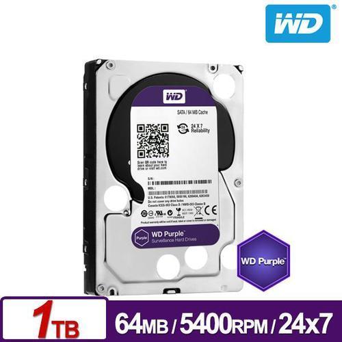 WD 10PURZ 1TB 監控紫標 代理商盒裝