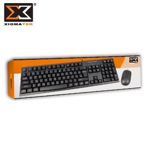Xigmatek XK-100 有線鍵鼠組U+U