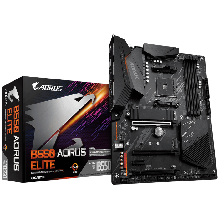 技嘉 B550 AORUS ELITE 任搭AMD R5/R7 減500