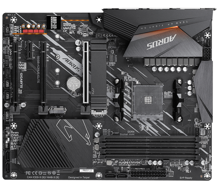 技嘉 B550 AORUS ELITE 任搭AMD R5/R7 減500