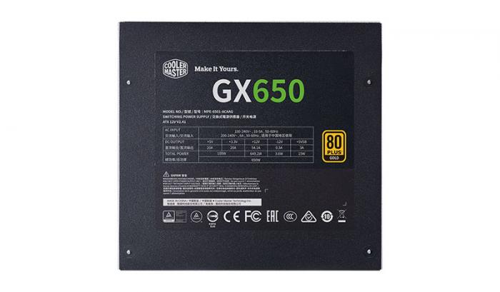酷碼 GX 650W 金牌 直出線(ACAAG)