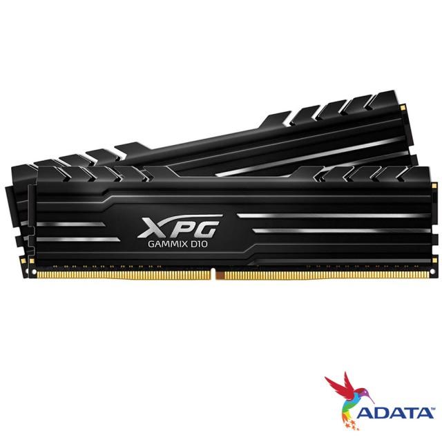 威剛 XPG D10 16GX2 DDR4 3200 黑色