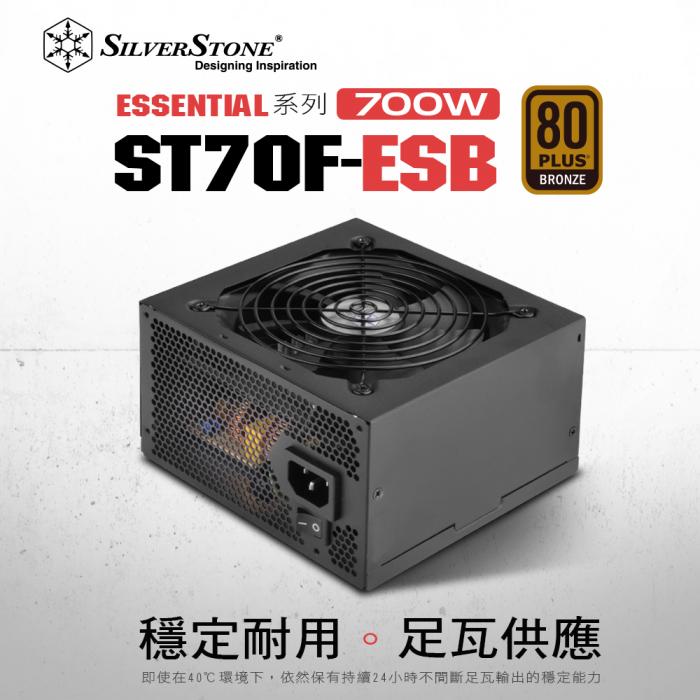 銀欣 700W 銅牌/直出線 (ST70F-ESB) 