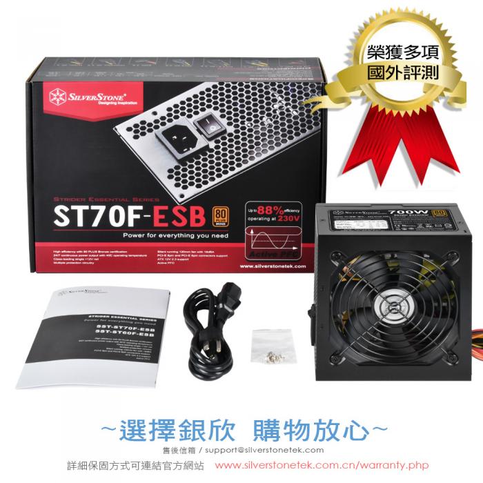 銀欣 700W 銅牌/直出線 (ST70F-ESB) 
