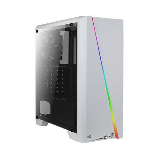 Aerocool Cylon 賽隆 全透側 A‧RGB (白色)