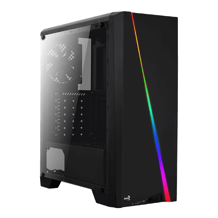 Aerocool Cylon 賽隆 全透側 A‧RGB (黑色)