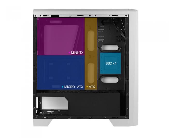 Aerocool Cylon 賽隆 全透側 A‧RGB (黑色)