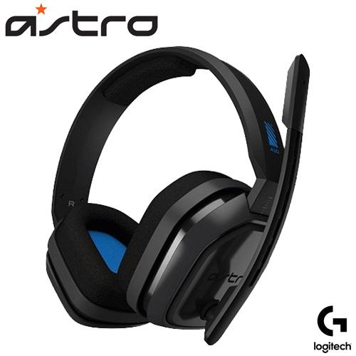 羅技 Astro A10 電競耳麥-熾藍