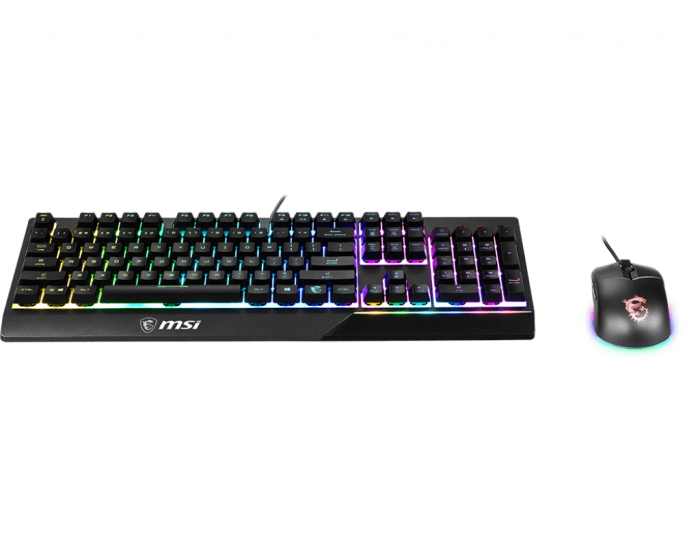 微星 Vigor Gk30 Combo Tc 類機械式鍵鼠組 白色