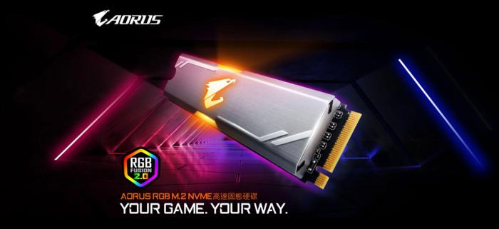 技嘉 AORUS RGB M.2 NVMe SSD 512GB