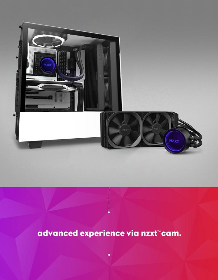 NZXT Kraken X53 24cm水冷排 RGB冷頭+無光風扇  (買12代U送扣具)