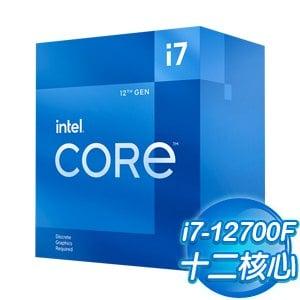 Intel i7-12700F 平輸 無內顯