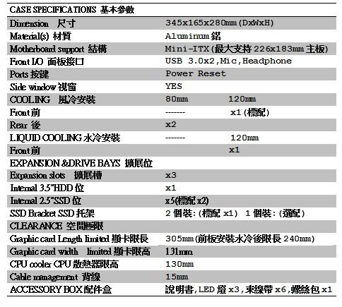 上淇 primo P115EA 魔方 鋁殼 金色 (ITX) 送300W 升級350W+$100