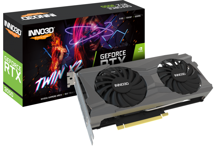 INNO3D RTX3050 TWIN X2 8G