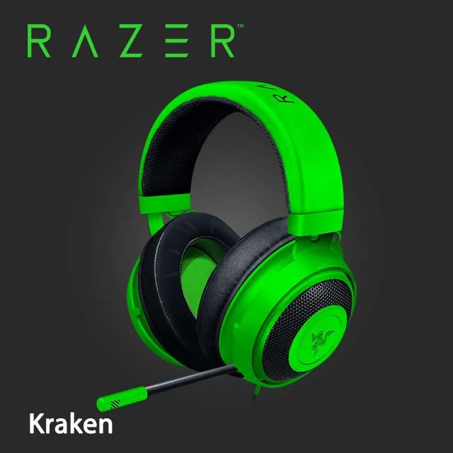 Razer Kraken 北海巨妖 電競耳機麥克風 (綠)
